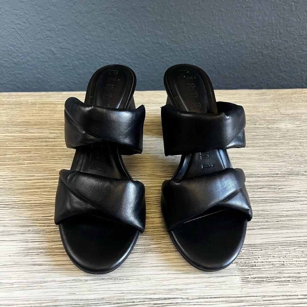Gianni Bini Lorri Black Women's Heeled Sandals